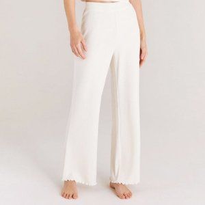 NWT Z Supply Ivory Lounging Around Rib Pant Size M